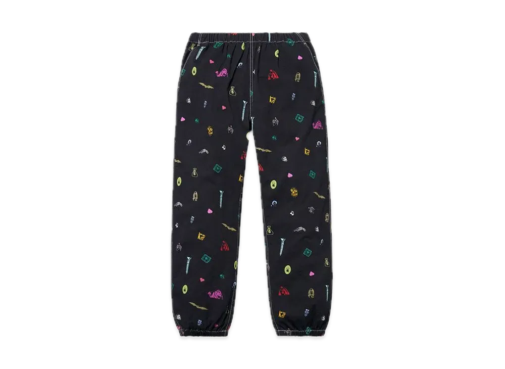 シュプリーム ディープ スケート パンツ "ブラック"