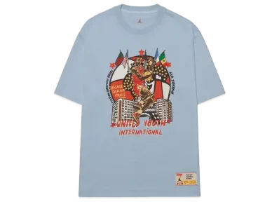 Jordan x Maison Château Rouge Men's Tee #1 "Light Blue"