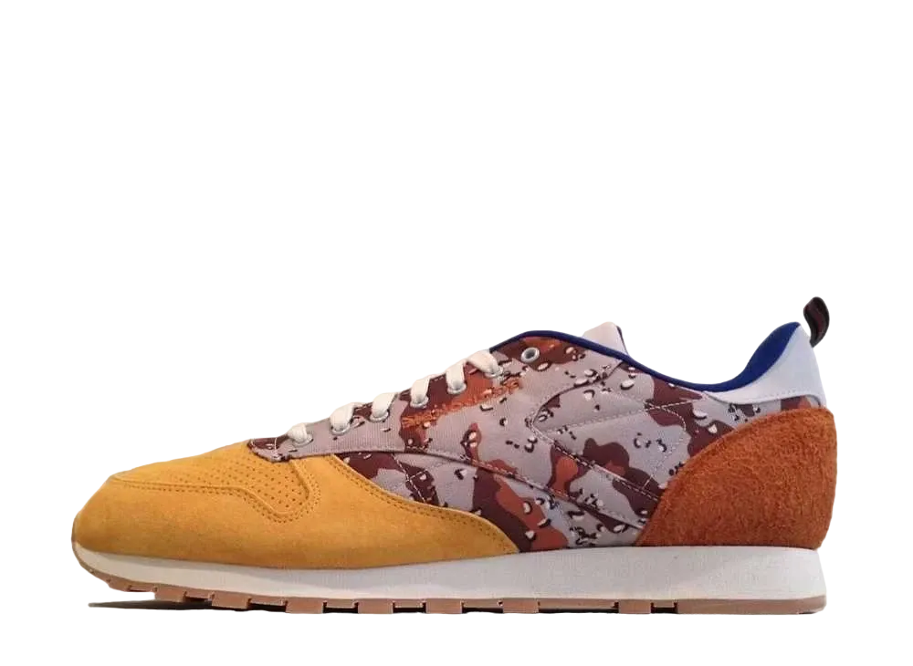 ボデガ × リーボック クラシックレザー U.S.B.D.G.A. "フィアス ゴールド"