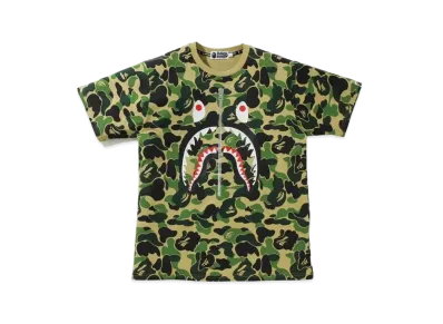 A BATHING APE BIG ABC CAMO SHARK TEE "Green"