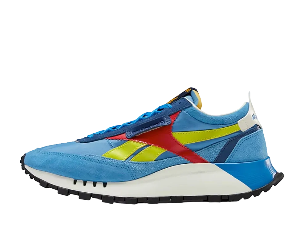 リーボック クラシックレザー レガシー "スプレンディド ブルー イエロー"