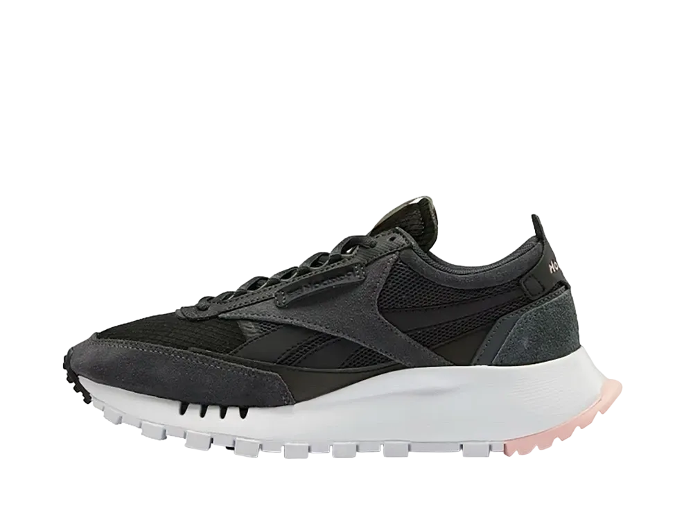 リーボック ウィメンズ クラシックレザー "レガシー ブラック グレイ"