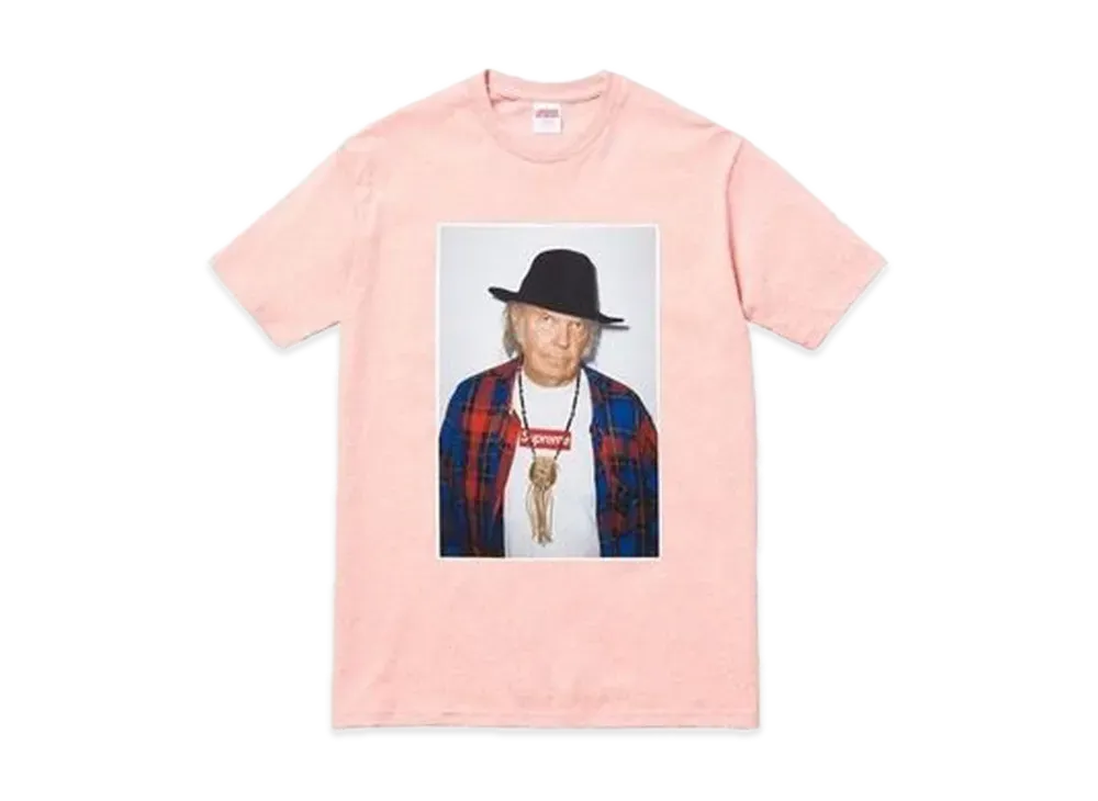 Supreme Neil Young Tee "Pink"