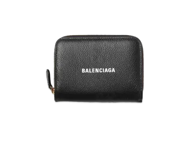 BALENCIAGA Cash Bilfold Compact Wallet ”Black”