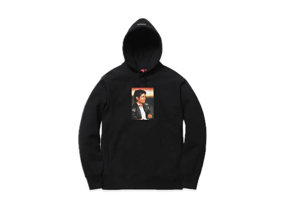 Supreme Michael Jackson Hooded Sweatshirt "Black"