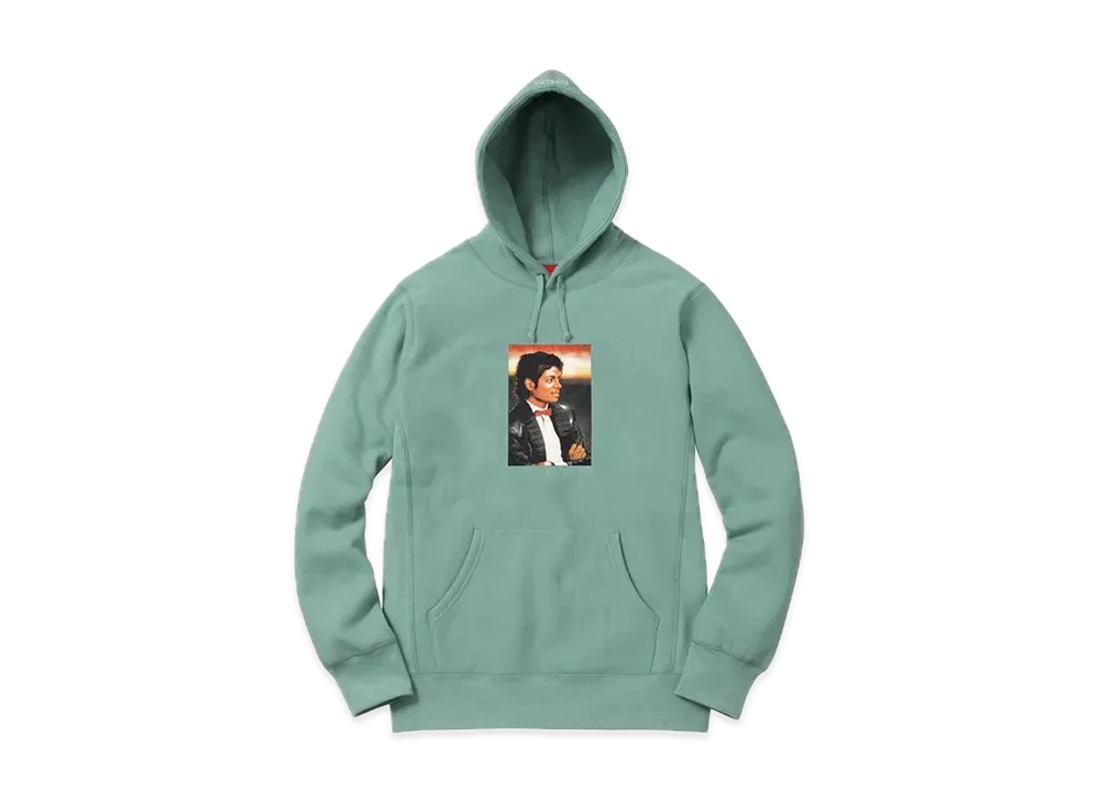 Supreme Michael Jackson Hooded Sweatshirt "Seafoam"