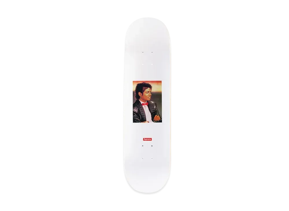 Supreme Michael Jackson Skateboard "White"