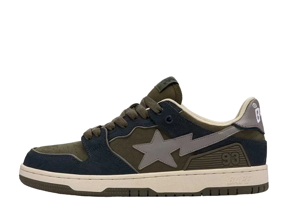 A BATHING APE®︎ SK8 STA #19 "Navy"