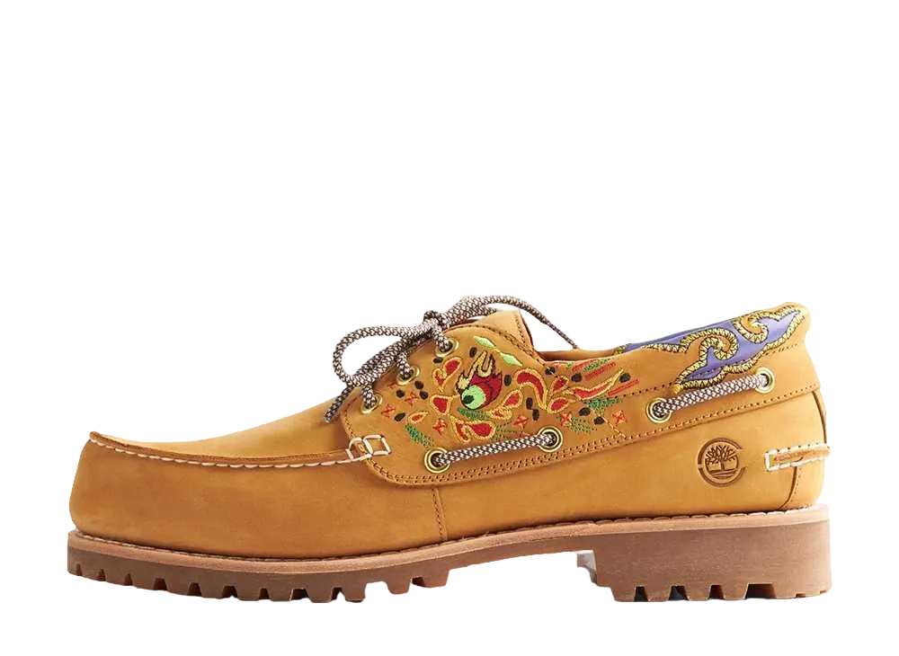 CLOT × Timberland 3 eye Classic Lug Shoe "Wheat"