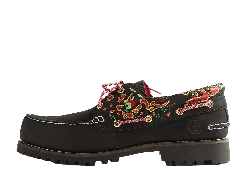 CLOT × Timberland 3 eye Classic Lug Shoe "Black"