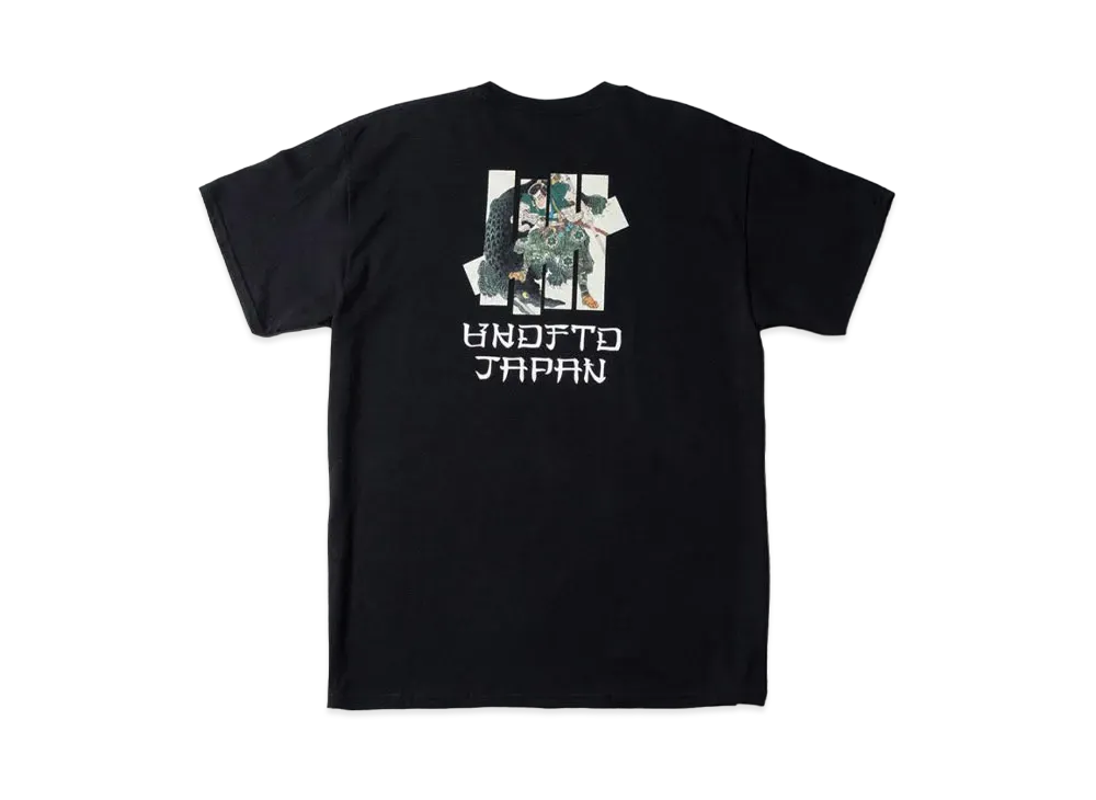 UNDEFEATED UKIYOE MUSASHI S/S TEE - 180057 "Black"