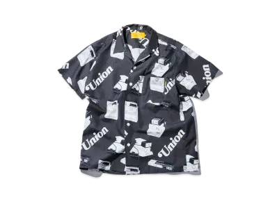 UNION SNAPSHOT WOVEN S/S SHIRT "Black"
