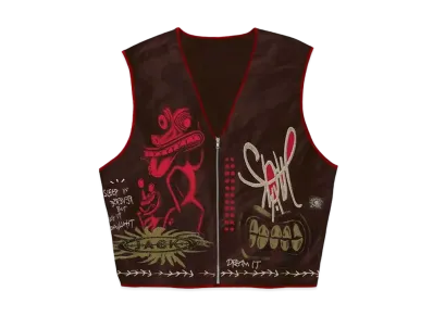 Travis Scott Cactus Jack SLEEP IN REVERSE VEST "Dark Brown"