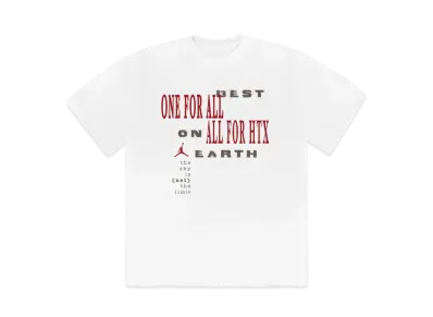 Travis Scott Cactus Jack x JORDAN BEST ON EARTH TEE "White"