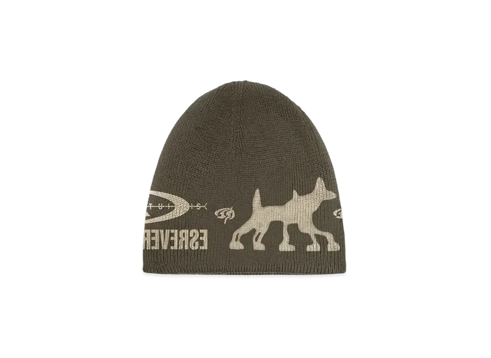 Travis Scott Cactus Jack HIEROGLYPH BEANIE "Olive"