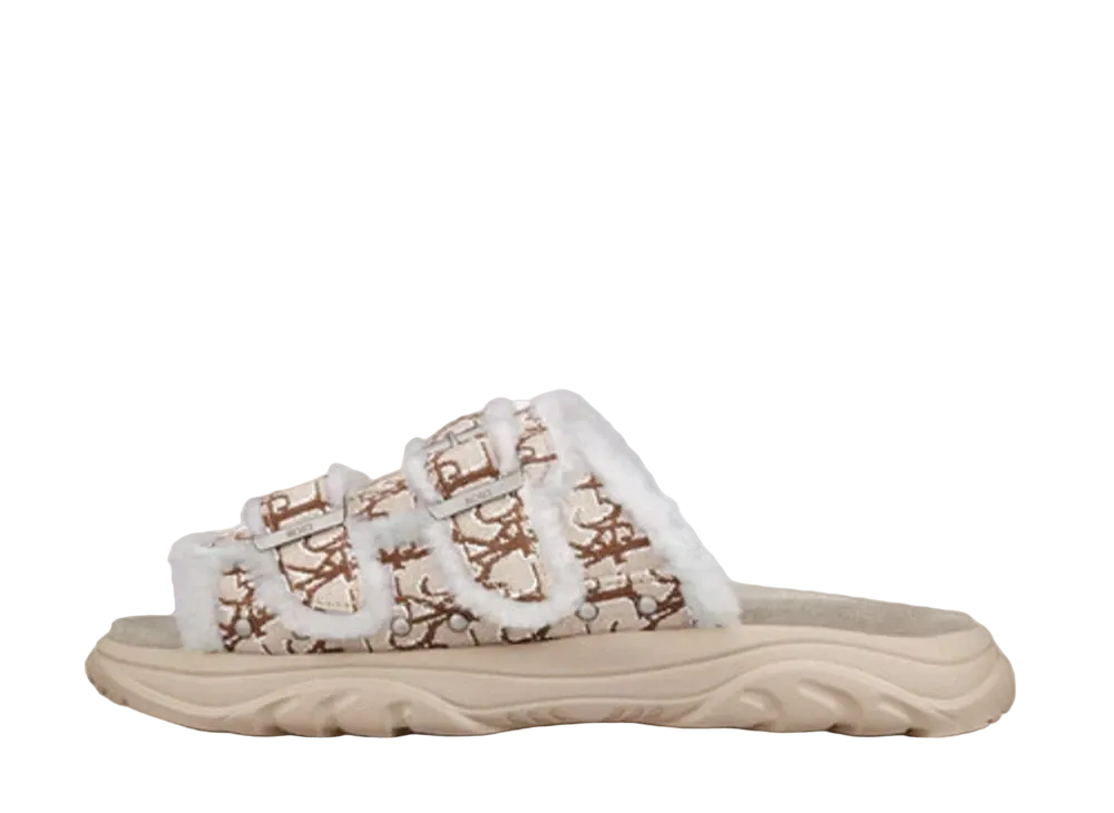 カクタス ジャック × ディオール エイチ タウン サンダル "カクタス ジャック オブリーク ジャカード & シアリング"