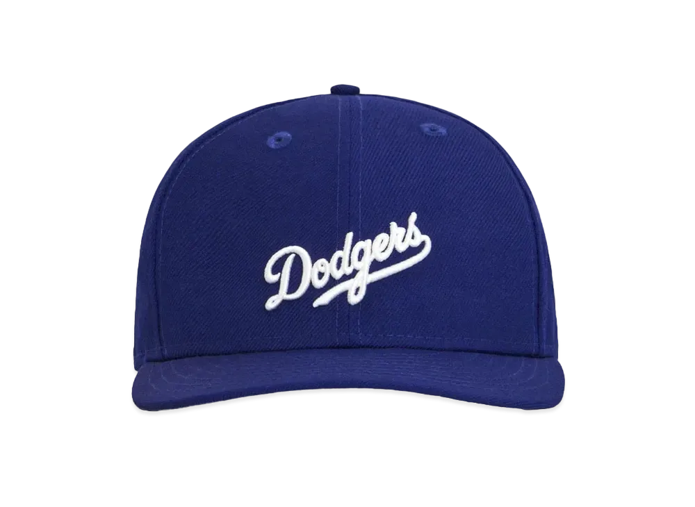 Kith x Major League Baseball Los Angeles Dodgers Script Cap "Royal Blue"