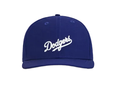 Kith x Major League Baseball Los Angeles Dodgers Script Cap "Royal Blue"