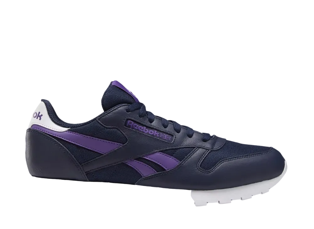 リーボック クラシックレザー "ベクター ネイビー/パープル"