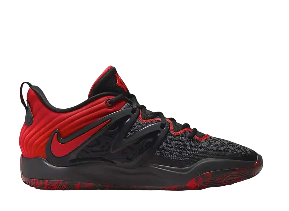 ナイキ KD15 "ブラック/ライト クリムゾン/ユニバーシティ レッド"