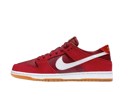ナイキ SB ズーム ダンク ロー "トラック レッド"