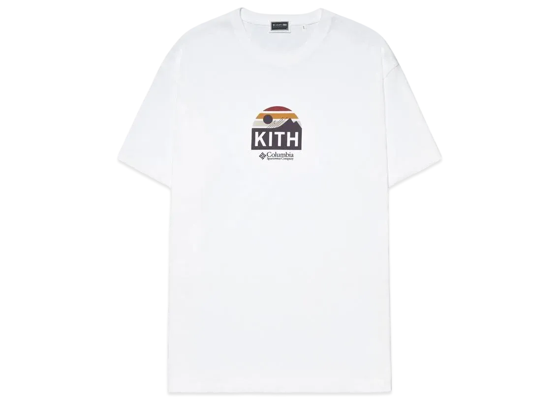 Kith x Columbia Eea Sun Tee "White"