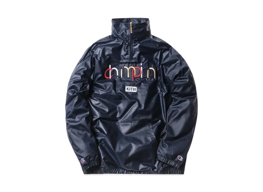 Kith Champion Quarter-Zip "Navy"
