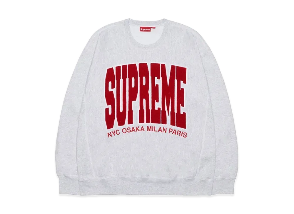 シュプリーム シティーズ アーク クルーネック "グレー"