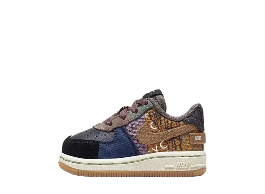 トラヴィススコット × ナイキ TD エアフォース1 ロー "カクタスジャック"(キッズ)