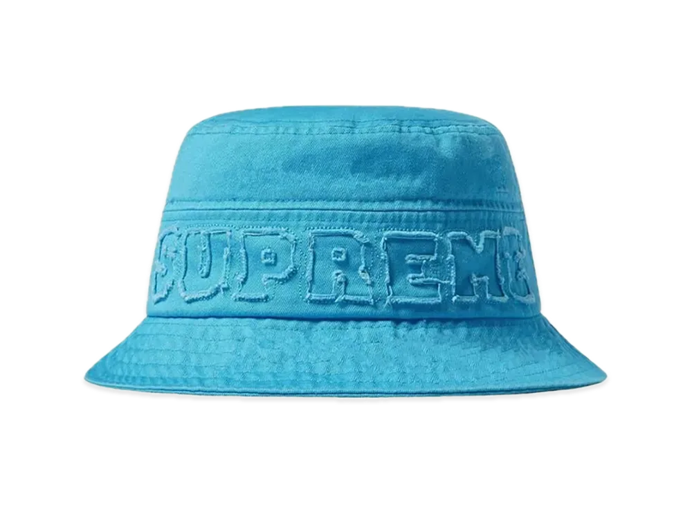 シュプリーム カットアウト クラッシャー "ネオン ブルー"