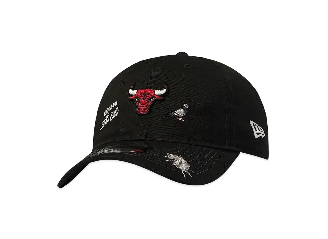 NEW ERA 9Twenty 9Twenty Staple Chicago Buls Black