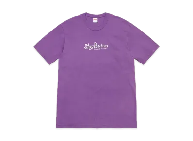 Supreme Stay Positive Tee "Purple"