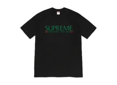 Supreme Nuova York Tee "Black"
