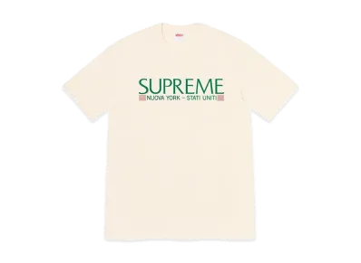 Supreme Nuova York Tee "Natural"