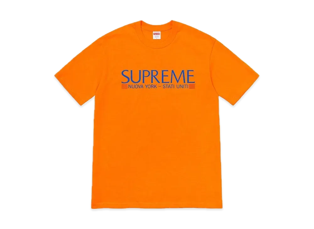 Supreme Nuova York Tee "Orange"