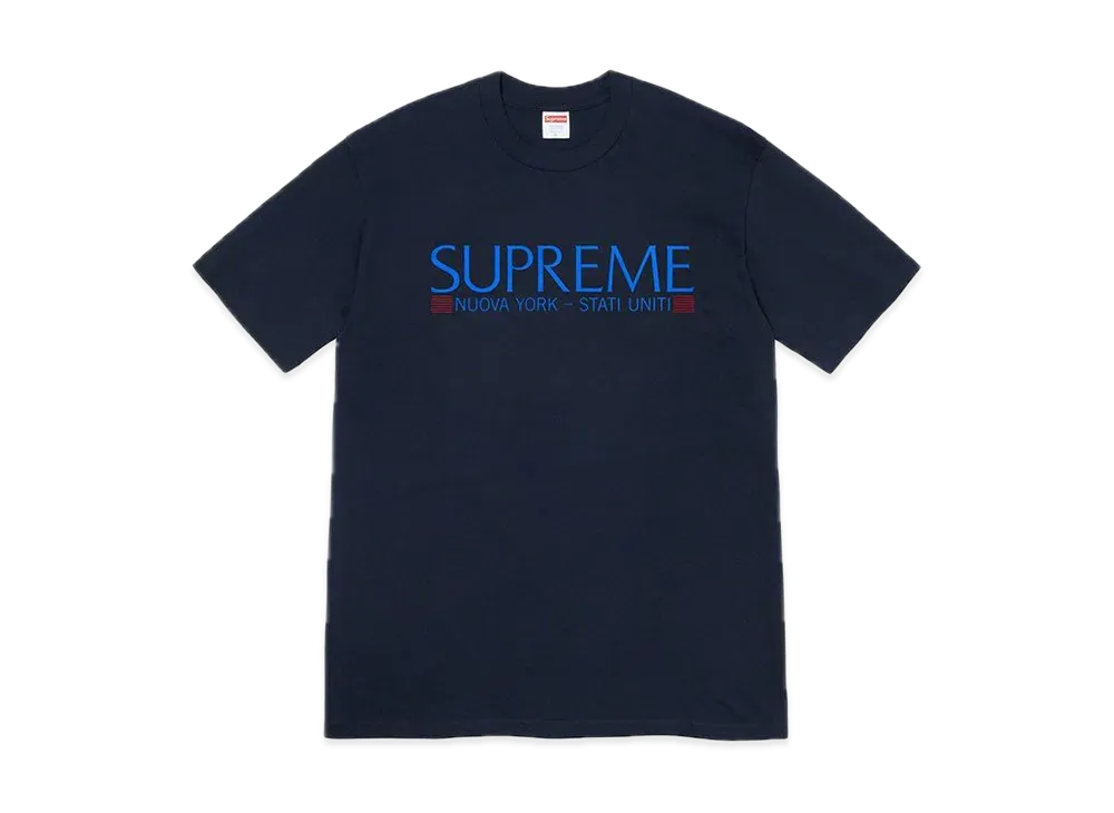Supreme Nuova York Tee "Navy"