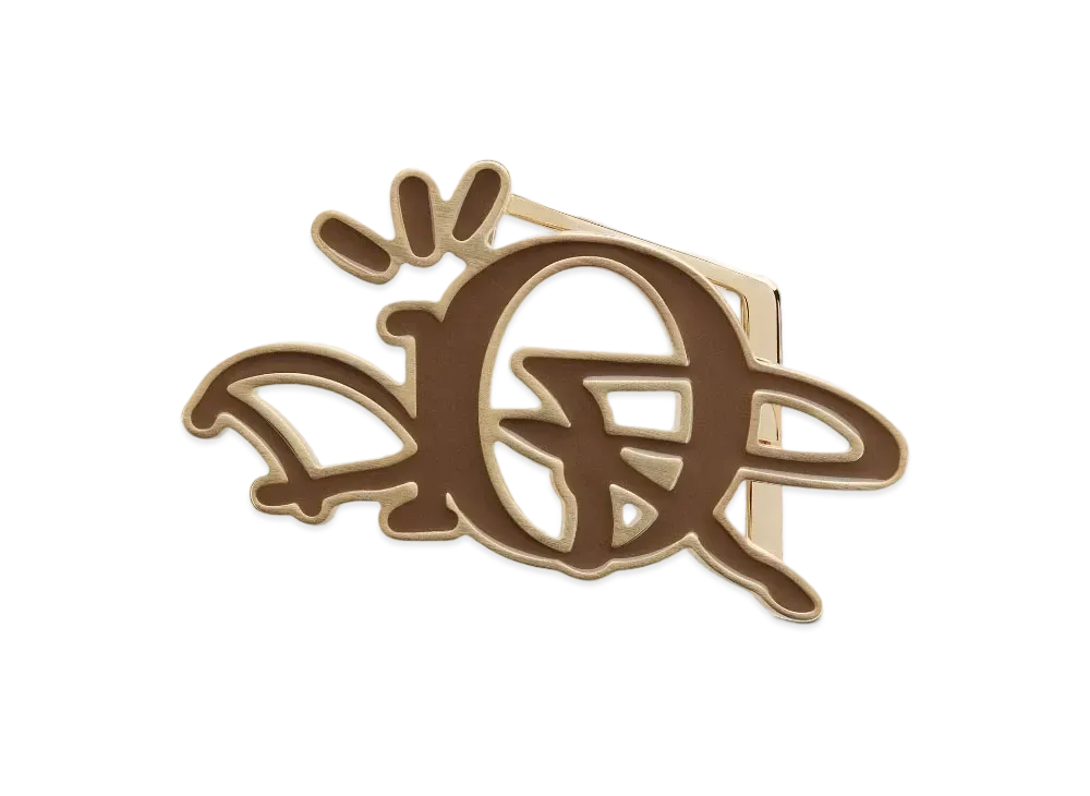 Dior x Cactus Jack Belt Buckle "Coffee"