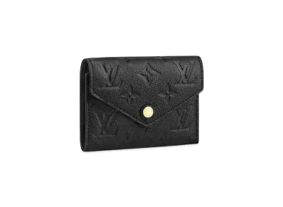 Louis Vuitton Victorine Wallet Monogram Empreinte "Noir"