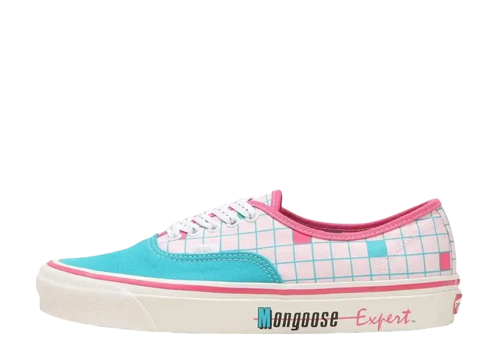 Mongoose x Vans Authentic 44 DX "Turquoise/Pink"