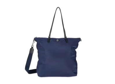 Tory Burch Nylon Tote "Royal Navy"