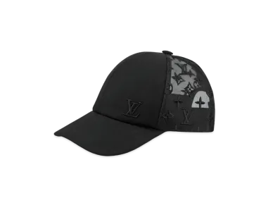 Louis Vuitton Monogram Mesh Baseball Cap "Black"