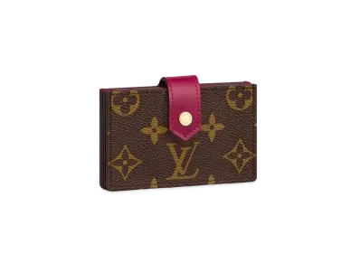 Louis Vuitton Porte Cartes Monogram "Fuchsia"