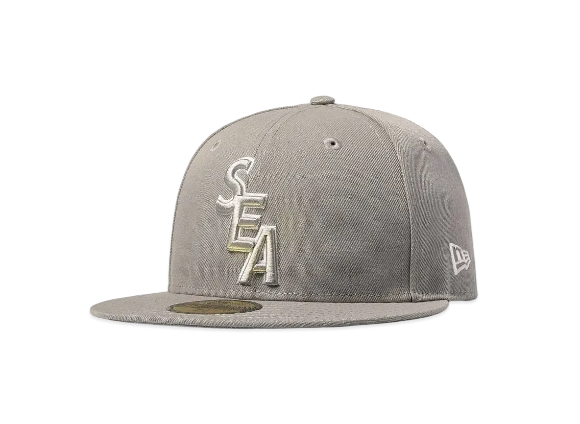 New Era x WIND AND SEA 59 Fifty Cap "Gray"
