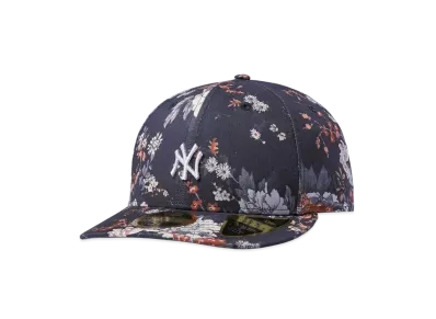 Kith New Era & Yankees Tapestry Floral 59FIFTY Low Profile Cap "Nocturnal"