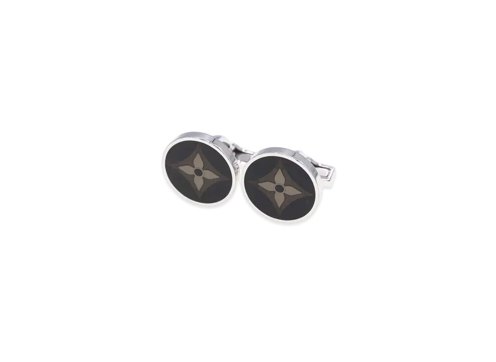 Louis Vuitton Buton de Manchette Fleur