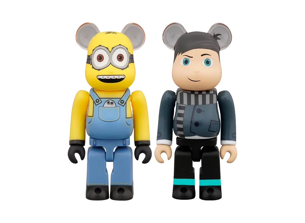 Bearbrick OTTO & YOUNG GRU 100% 2PACK