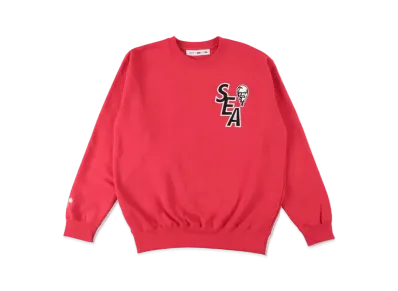 WIND AND SEA x KFC CREW NECK SWEAT "Red"
