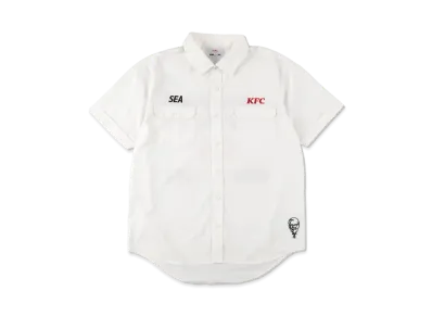 WIND AND SEA x KFC WORK SHIRT "White"