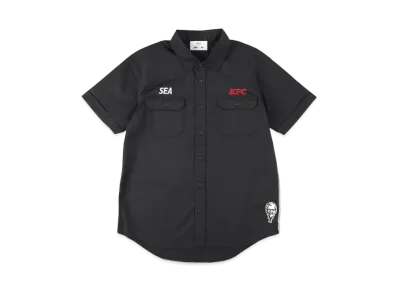 WIND AND SEA x KFC WORK SHIRT "Black"
