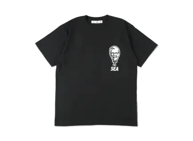 WIND AND SEA x KFC (COLONEL) TEE "Black"